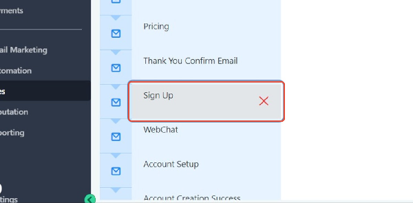 Head into your funnel/ website builder