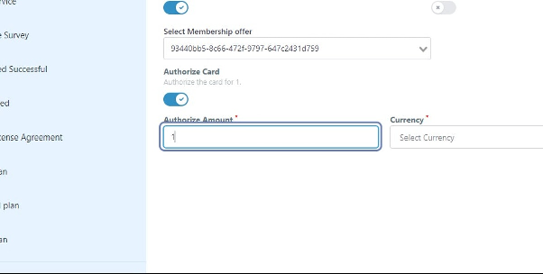 Type the dollar amount you would like to "authorize"