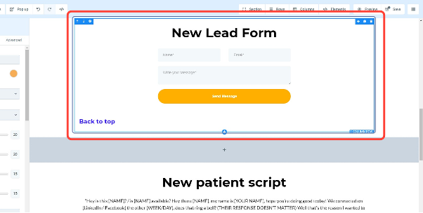 BONUS - How to label your sections